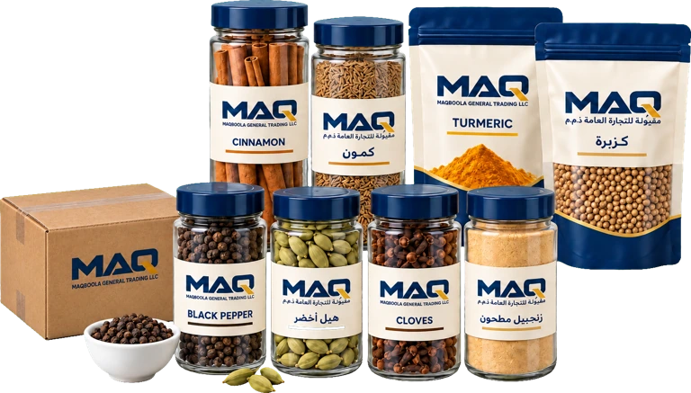 Maqboola whole and ground spice range